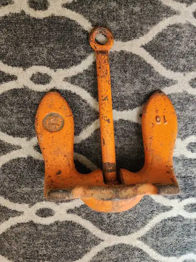 10 lb cast iron anchor , View more