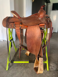 McCall 15” roping saddle