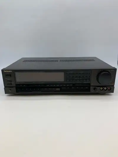 Technics SA-R377 Quartz Stereo Receiver - Tested, View more