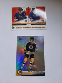 2002/2003 Prism Platinum McDonalds Hockey Cards - Lot of 2