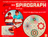 Vintage 1968 Collection Jeu SPIROGRAPH Kenner's Canada