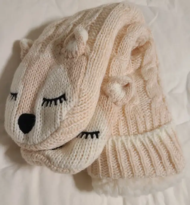 *NEW* Sherpa Lined Reading Socks Non-Slip Pink Cat