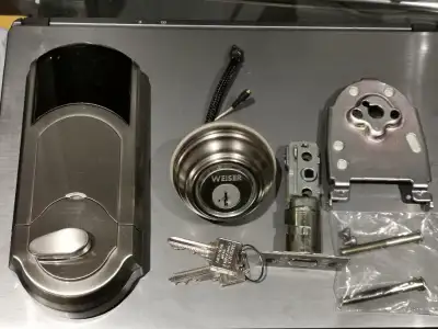 Weiser Kevo Touch-to-Open™ Smart Deadbolt, Satin Ni, View more