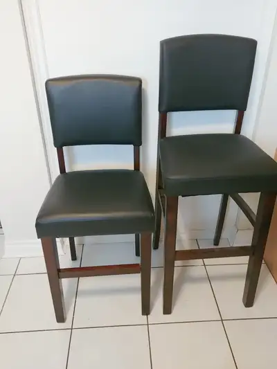 Two New Linon Monaco Bar Stools, 24 and 30" seat height, View more