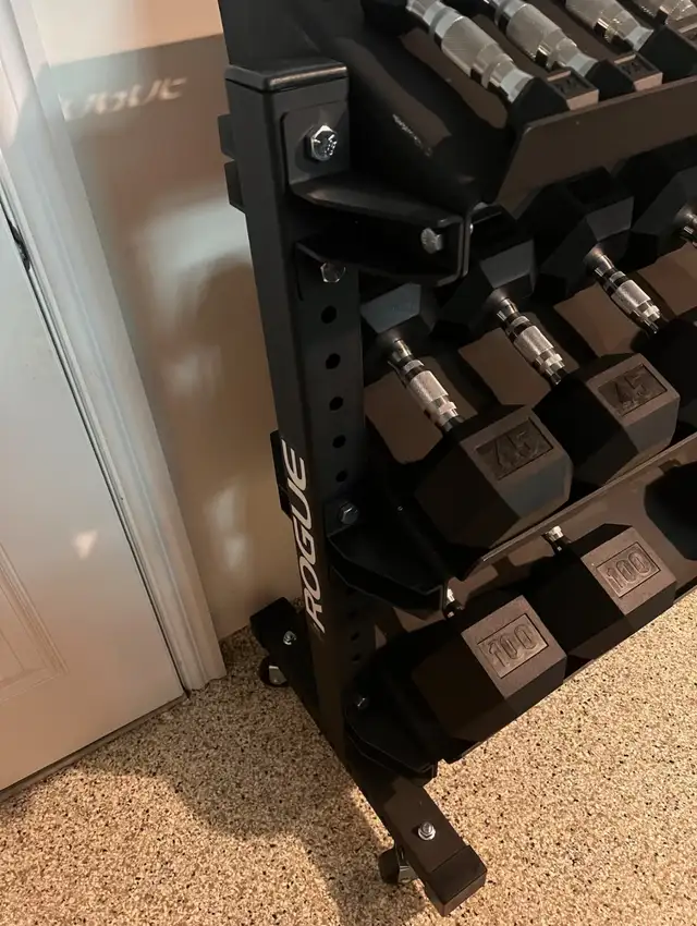 DUMBBELL RACK: Rogue Monster 3 Tier Dumbbell rack in Exercise Equipment in Chilliwack - Image 5