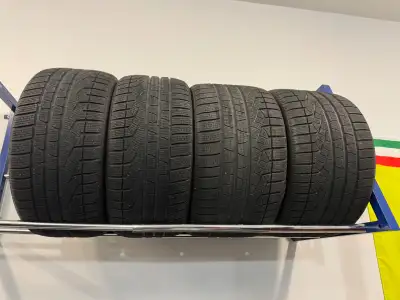 Pirelli Sottozero staggered winter tires. Front 265/35 R19, rear 295/30 R19. Tires are like new with...