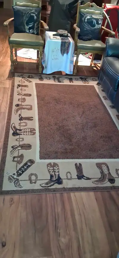 Jolie tapis western, View more