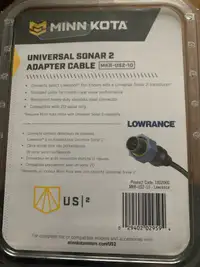 Minn Kota / Lowrance sonar adaptor cable