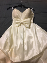 Cream colored dress