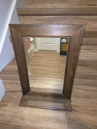 wall mirror with shelf, View more