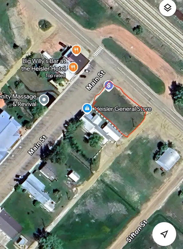 Commercial Corner Lot For Sale – Heisler, Alberta$39,900 