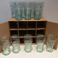 Vintage Coca Cola glasses by Indiana Glass