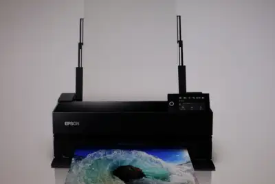 This wonderful printer gives you a print 19 inches wide with fantastic resolution. The printer comes...