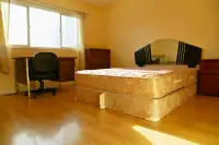 350m walk to university c-train station, furnished room for rent