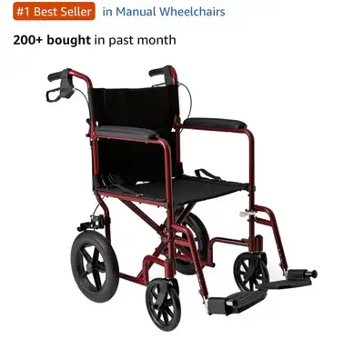 Brand New Medline Transport Chair, View more