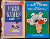 2 books: card games and card magic, perfect for kids