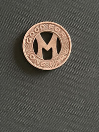 1949 Memphis, TN Street Railway Co. Transit Trolley Token 