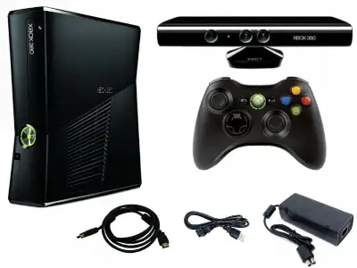 Xbox 360 Original 4GB Console Bundle Kinect, View more