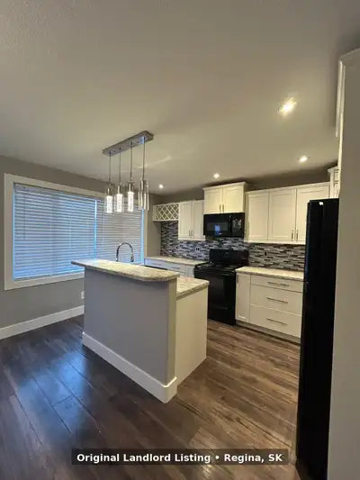 Modern 3-Bed, 2.5-Bath Upper Suite | AC + Laundry | Regina $2,050/month + utilities| Available Immed...