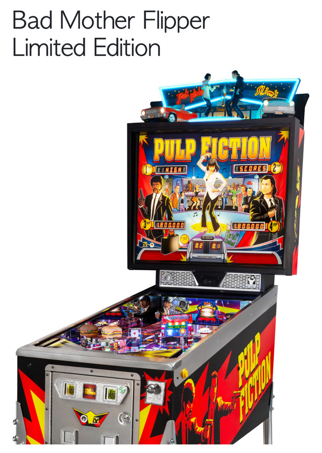 Wanted CGC Pulp Fiction Bad Mother Flipper LE pinball in Toys & Games in Edmonton