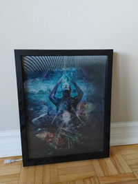 Light box holographic art piece