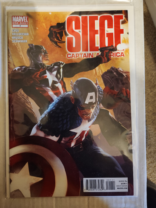 Marvel Comics siege captain America in Comics & Graphic Novels in Oshawa / Durham Region