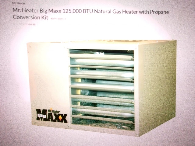 Mr. Heater Big Maxx 125,000 BTU Natural Gas Heater | Heating, Cooling u0026 Air  | London | Kijiji