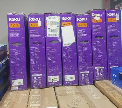 Tv 43" Roku Class 4K UHD, View more