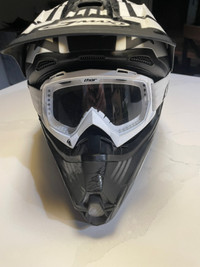 Gmax MX46 Mega MX Helmet with Thor goggles XS