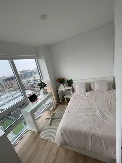 1 bedroom with bathroom