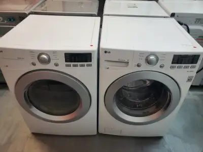 LG STACKABLE WASHER AND DRYER SET $750 BEST OFFER, View more