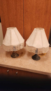 2 Lampes décoratives Vintage