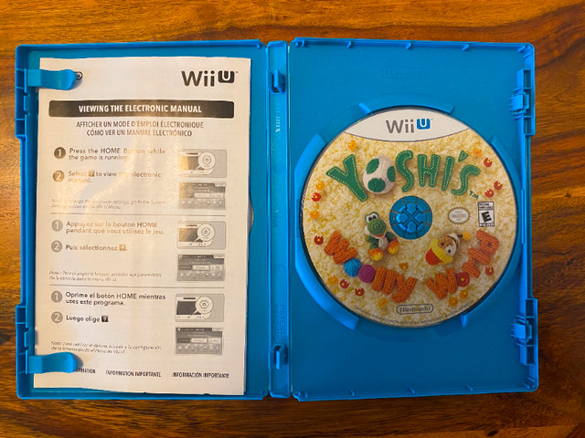 Yoshi's Wooly World - Wii U (CIB) dans Nintendo Wii U  à Ville de Montréal - Image 3