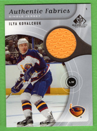 2005-06 SP Game Used Authentic Fabrics #AFIK Ilya Kovalchuk