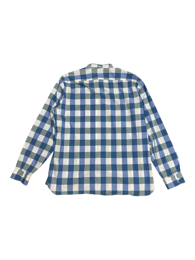 BURBERRY Men's Nova Checks Cotton LS Shirt - Blue/White, XXL in Men's in Ottawa - Image 3