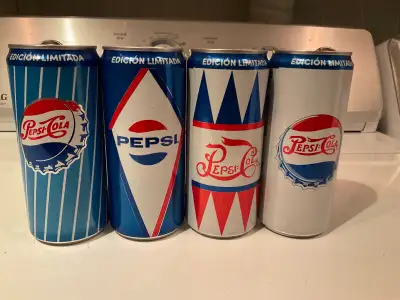 Pepsi Limited Edition Cans, View more