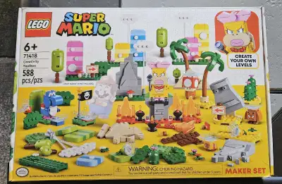 Super Mario Lego Maker Set. Willing to trade, View more