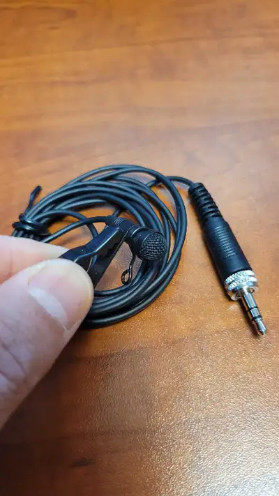 Tescam lavalier mic $60 firm, View more