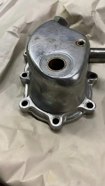 Harley Davidson 4 Speed Transmission Kicker Cover Nice Shape! Original from a 1976 FX Fits 4 speed P...