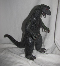 Vintage Dor Mei Godzilla 14" Tall, 20" Long Monster Figure