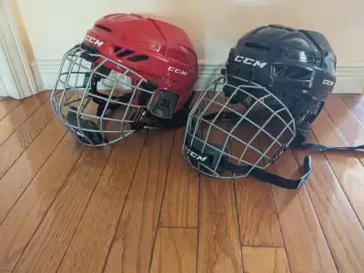 Certified FL3D CCM Hockey Helmets Combo KIDS size SJr & SYt, View more