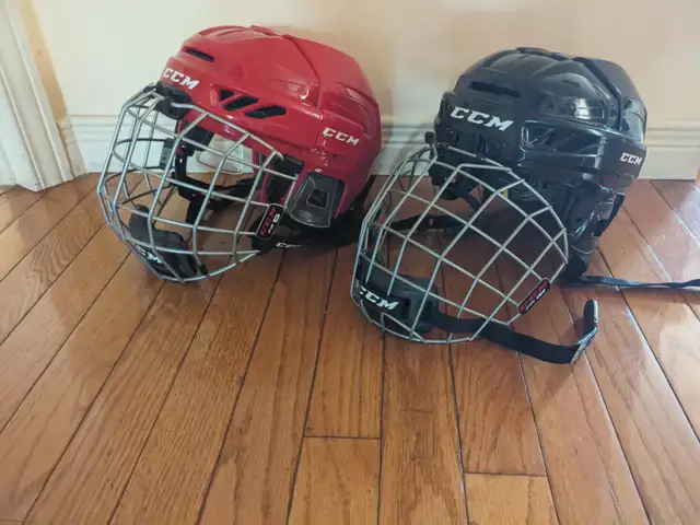 Certified FL3D CCM Hockey Helmets Combo KIDS size SJr & SYt in Hockey in City of Toronto - Image 2