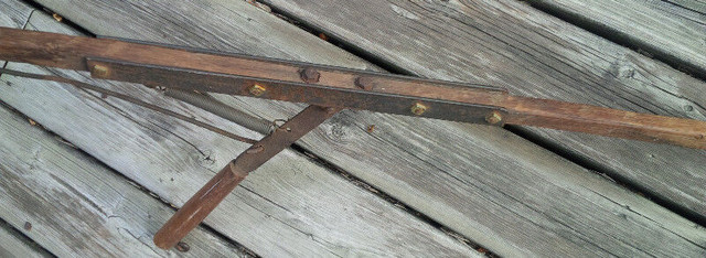 Antique Wooden Tree Trimmer / Pruner, 8 Feet Long in Arts & Collectibles in Stratford - Image 3