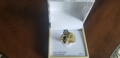 Bague plaquée or, View more