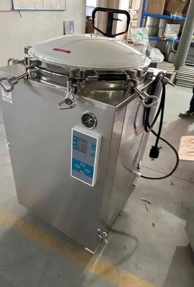 Professional 150L (160 Quart) Mushroom Autoclave is a true commercial grade unit only taking up the...