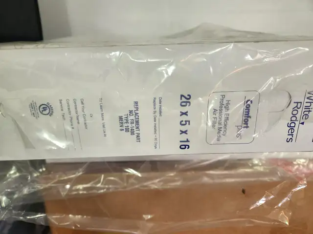 Air filters FR!1400-100 Emerson/White air filters