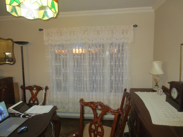 rideau 2 de 6pi  de long 7.5pi large et 1de 72po haut76po large dans Habillage de fenêtres  à Victoriaville - Image 2