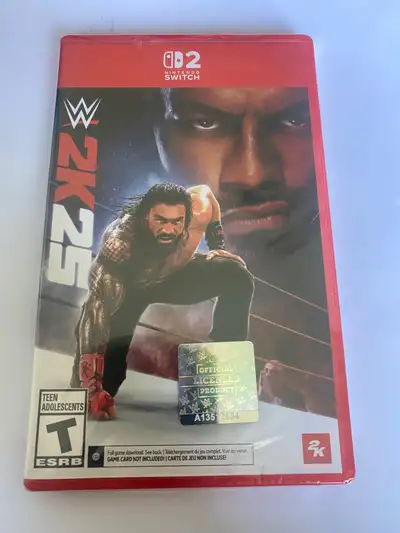 NEW Switch 2 WWE 2K25 Game, View more