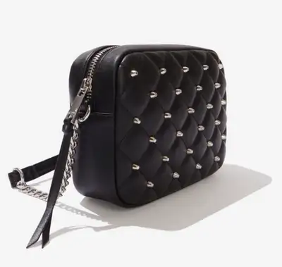 New Rebecca Minkoff Quilted Studded Crossbody, View more