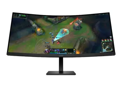 HP OMEN 34c 34" Ultrawide Curved Gaming Monitor – 1440p, High Re, View more
